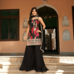 Onyx Garden Sharara Set