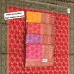 White Lotus (Kcs) Dola Shaded Saroski Saree Collection