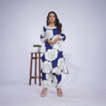 Regal Bloom Kurti and Palazzo Set