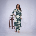 Forest Bloom Kurti and Palazzo Set